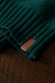 Jacques Waffle Knit Sweater - Pine Needle
