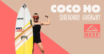 WIN a Lost Surfboard presented by Reef & autographed by Coco Ho!