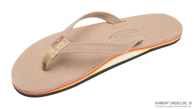 RAINBOW SANDALS NARROW STRAP SINGLE LAYER 301ALTSN-L