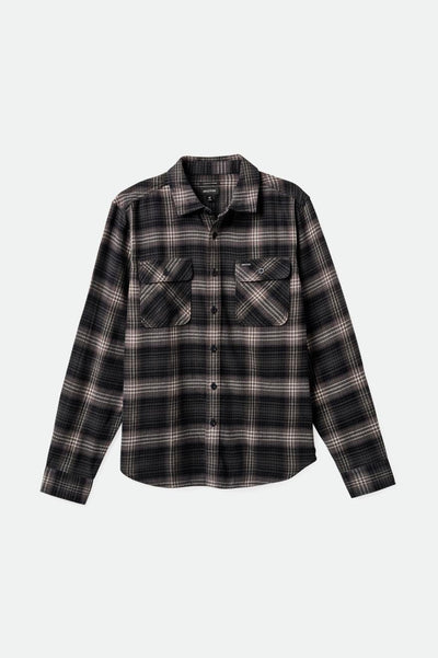 Bowery Lightweight Ultra Soft Flannel - Charcoal/Black