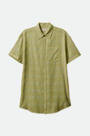 Leon S/S Overshirt Dress - Pear