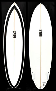 SPYDER SURFBOARDS BLENDED TWIN 6'6"