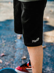Big Boys Outer Spaced Elastic Waist Shorts