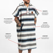 SLOWTIDE OSO CHANGING PONCHO S/M ST322