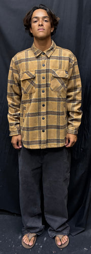 SPYDER SURFBOARDS FORTE LS FLANNEL MTLFL-020DEC