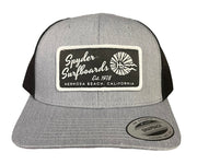 SPYDER SURFBOARDS HB LONGTIME TRUCKER HAT ACRSCHBLT