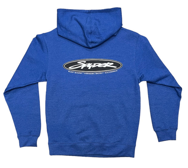 SPYDER SURFBOARDS CORP OVAL YOUTH HOODIE BWJCHDYTH