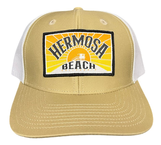 SPYDER SURFBOARDS HERMOSA BEACH RISE 'N' SHINE TRUCKER HAT