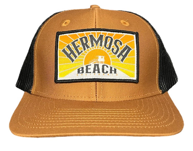 SPYDER SURFBOARDS HERMOSA BEACH RISE 'N' SHINE TRUCKER HAT