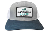 SPYDER SURFBOARDS MANHATTAN BEACH LIFEGUARD TRUCKER ACRSCMBLGRT