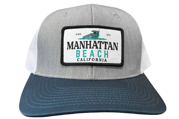 SPYDER SURFBOARDS MANHATTAN BEACH LIFEGUARD TRUCKER ACRSCMBLGRT