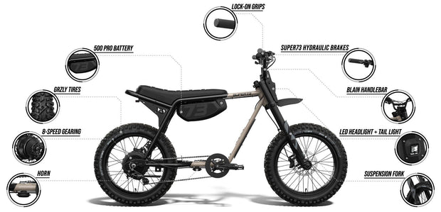 SUPER73 Z ADVENTURE SERIES CORE 900-00308