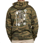 IPD ROSE PANTHER CAMO PULLOVER HOODIE