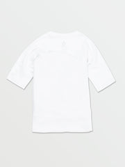 Little Boys Lido Solid Short Sleeve Tee Shirt - White