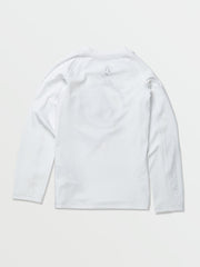 Little Boys Lido Solid Long Sleeve Shirt - White