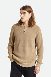 Not Your Dad's Fisherman Sweater - Oatmeal