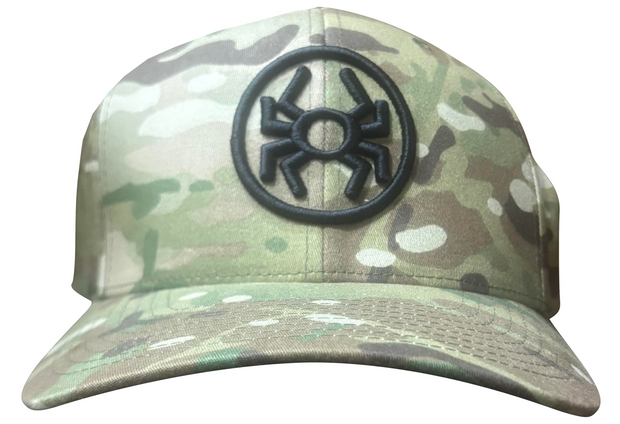 SPYDER SURFBOARDS CIRCLE MASCOT FLEXFIT HAT