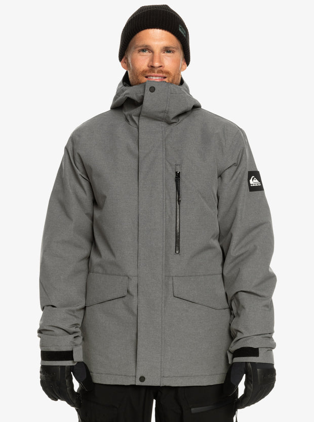 QUIKSILVER MISSION SOLID JACKET EQYTJ03266