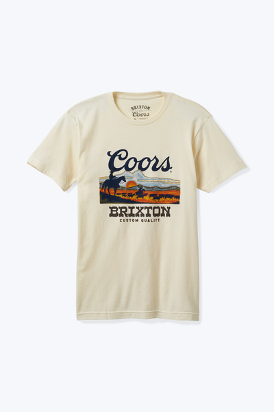 Coors Sunset S/S Standard Tee - Natural
