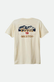 Coors Mirror S/S Standard Tee - Natural