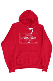 ALL FAM ALL WELCOME HOODIE (RED/WHT)