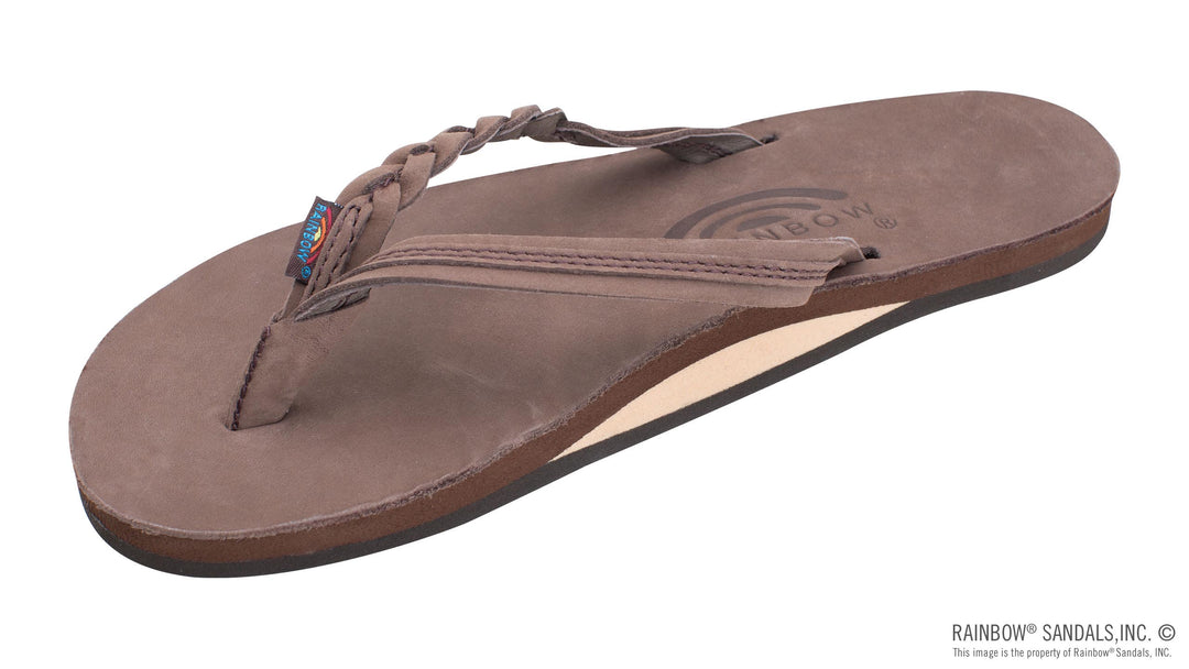 Rainbow braided sandals store