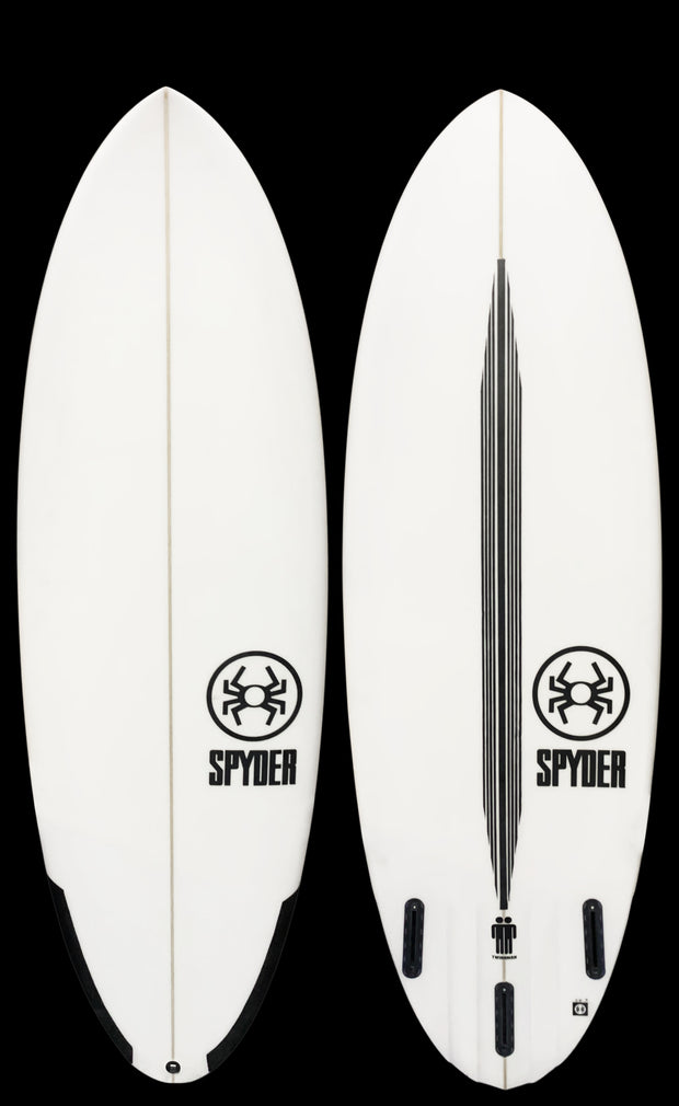 SPYDER SURFBOARDS TWINNMAN 5'4"