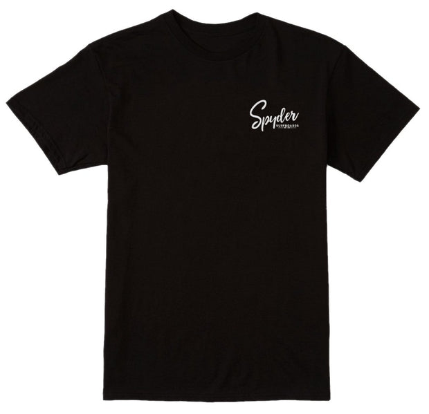 SPYDER SURFBOARDS SCRIPTISH T-SHIRT - Spyder Surf