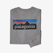 PATAGONIA LS P-6 LOGO RESPONSIBLE LONG SLEEVE TEE 38518