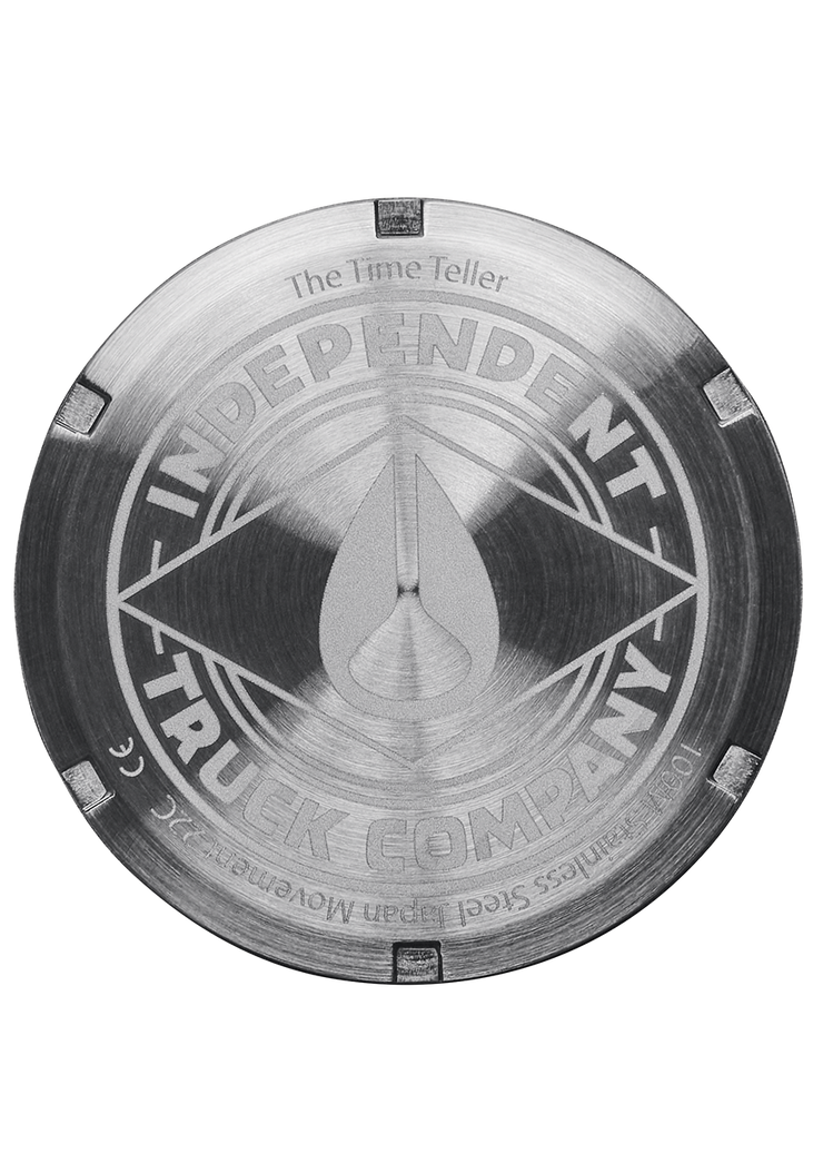 Independent Time Teller - All Silver