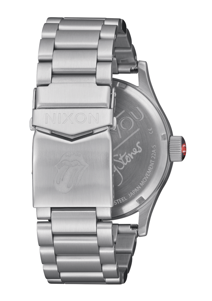 Rolling Stones Sentry Stainless Steel - Silver / Black