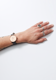16mm Vegetable Tanned Leather Band - Saddle