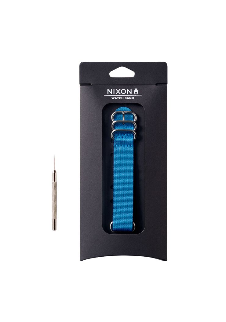 20mm FKM Rubber NATO Band - Fire