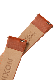 23mm Vegetable Tanned Leather Band - Saddle