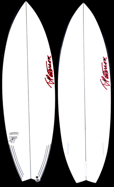 T. PATTERSON BOARD WITH NO NAME WITH CARBON  5'4"