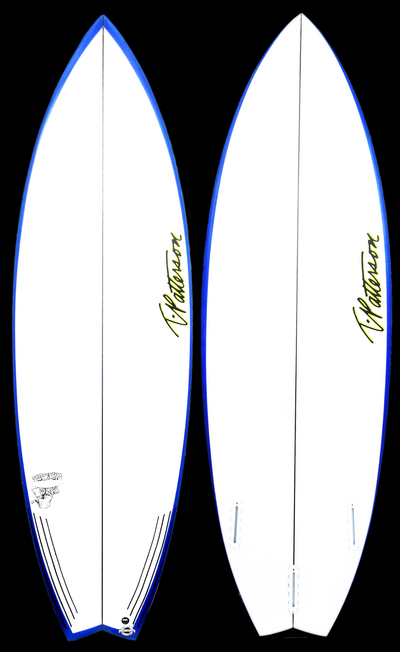 T. PATTERSON BOARD WITH NO NAME WITH CARBON  5'6"