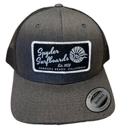 SPYDER SURFBOARDS HB LONGTIME TRUCKER HAT ACRSCHBLT