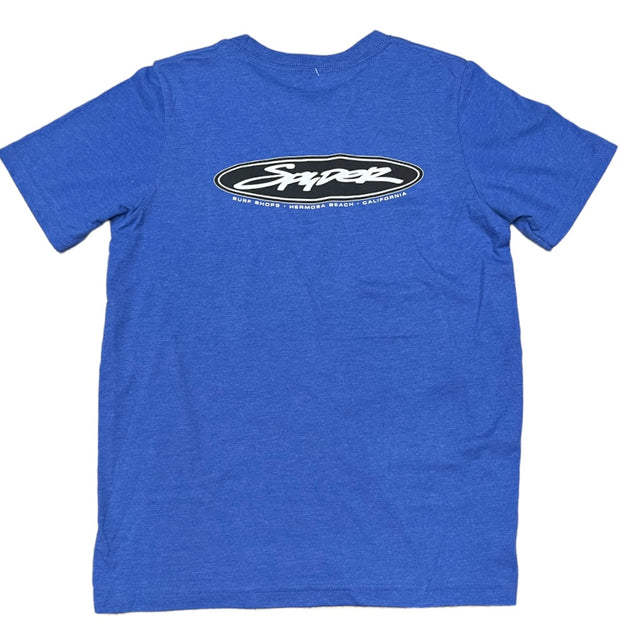 SPYDER SURFBOARDS CORP OVAL YOUTH T-SHIRT JARBTCOYSS