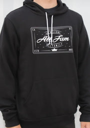 ALL FAM ALL WELCOME HOODIE (RED/WHT)