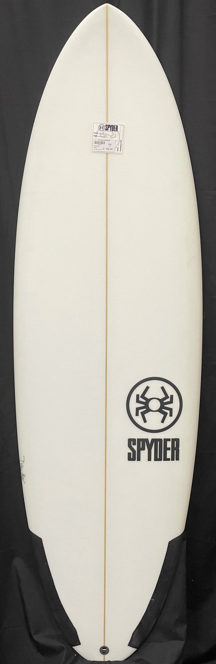 Spyder Surfboards Twin Man 5'8