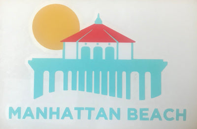 Manhattan Beach Pier Sticker