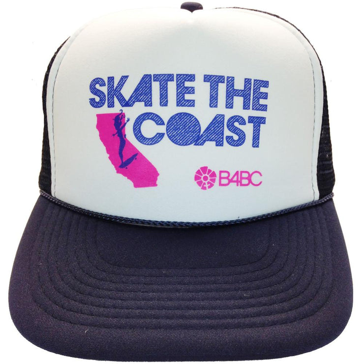 B4BC, B4BC SKATE THE COAST HAT, [description] - Spyder Surf