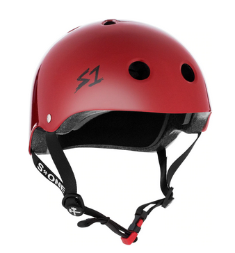 S1 Mini Lifer Helmet Blood Red - Spyder Surf