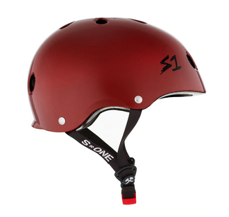 S1 Mini Lifer Helmet Blood Red - Spyder Surf