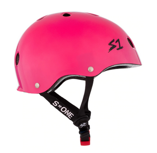 S1 Mini Lifer Helmet Hot Pink Gloss - Spyder Surf