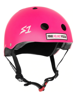 S1 Mini Lifer Helmet Pink Helmet Posse - Spyder Surf