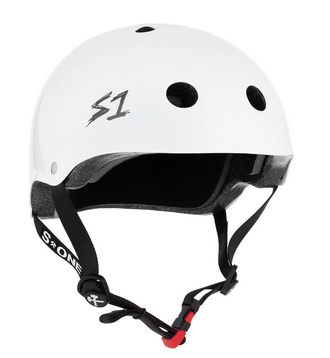 S1 Mini Lifer Helmet White Gloss - Spyder Surf