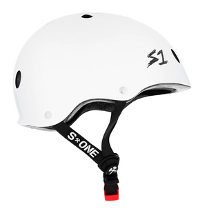 S1 Mini Lifer Helmet White Gloss - Spyder Surf