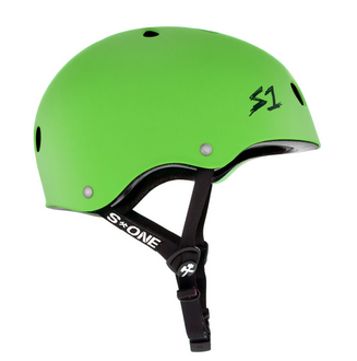 S1 Lifer Helmet Bright Green Matte - Spyder Surf