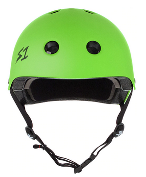 S1 Lifer Helmet Bright Green Matte - Spyder Surf